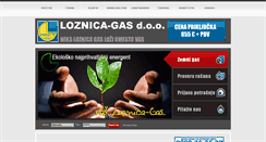 Desktop Screenshot of loznica-gas.rs